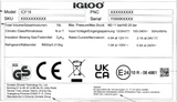 Igloo ICF18 Compressor Cooler Box - Navy Blue