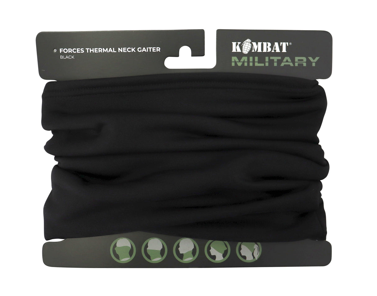 Kombat UK Forces Thermal Neck Gaiter - Black