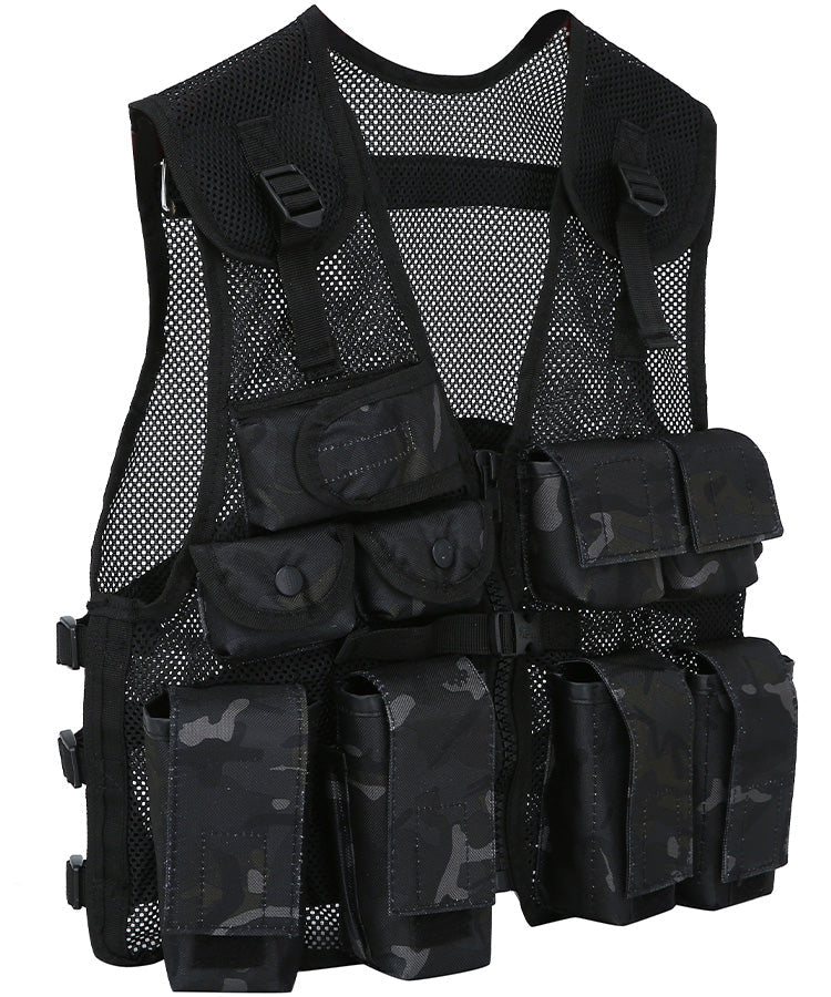 Kombat UK Kids Assault Vest - BTP Black