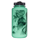 Nalgene Sustain Wide Mouth Bottle - GLO WYLD - Black Jelly Fish - 1 Litre