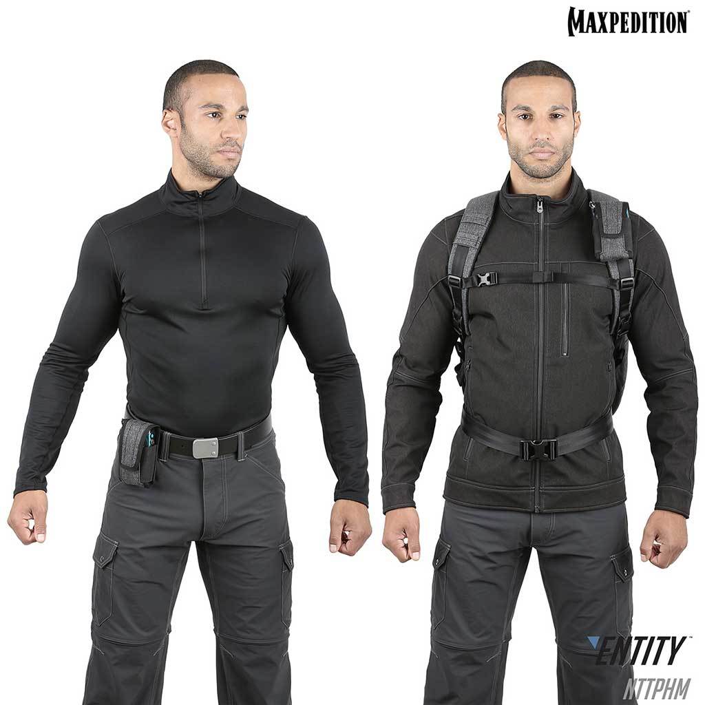 Maxpedition ENTITY Medium Charcoal Utility Pouch