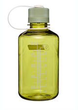 Nalgene 16oz / 0.5L Tritan Sustain Narrow Mouth Bottle Endive - Oil Green Cap