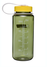 Nalgene 16oz / 0.5L Tritan Sustain Wide Mouth Bottle Oil Green - Freesia Cap
