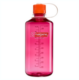 Nalgene 32oz / 1L Tritan Sustain Narrow Mouth Bottle Fuschia Purple - Flame Cap