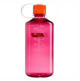 Nalgene 32oz / 1L Tritan Sustain Narrow Mouth Bottle Fuschia Purple - Flame Cap