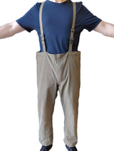 Austrian Military Tan Gore-Tex Bib &amp; Brace Trousers
