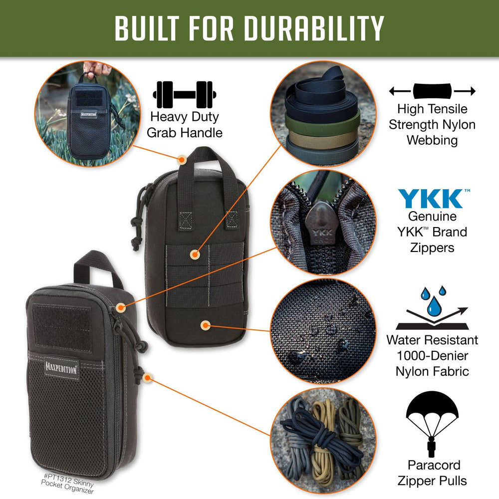 Maxpedition SKINNY Foliage Green Pocket Organiser