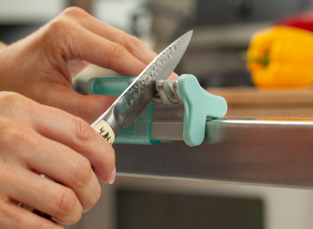 Smith's Slide-Sharp Edge Grip 2-Slot Knife Sharpener