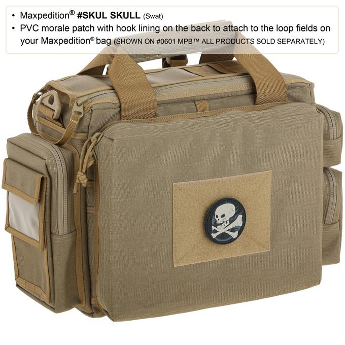 Maxpedition Skull Glow Patch