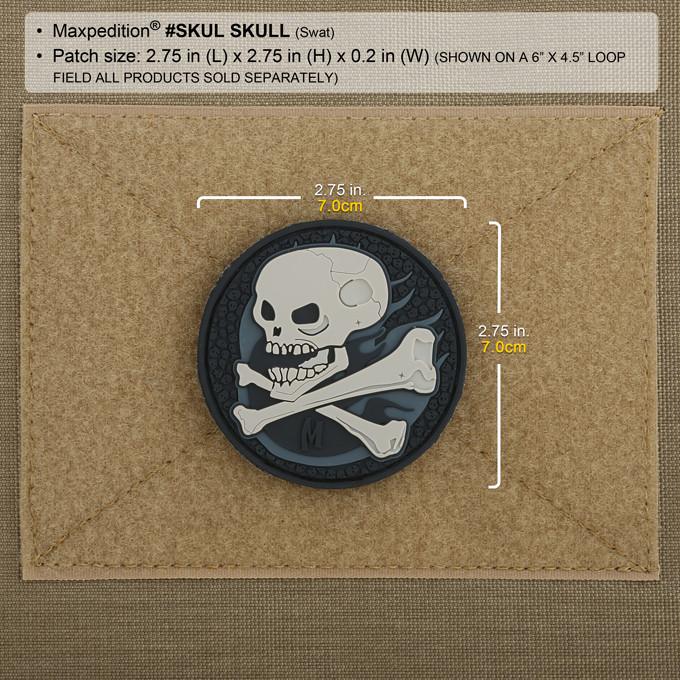 Maxpedition Skull Glow Patch