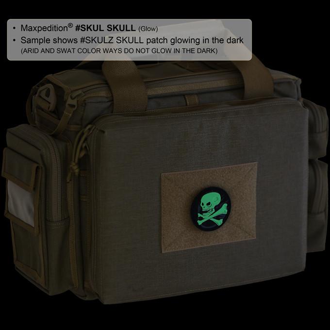 Maxpedition Skull Glow Patch