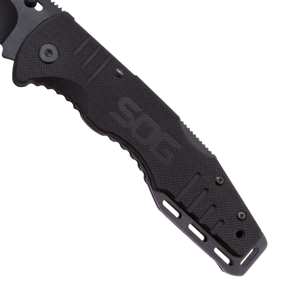 SOG Salute Black Folding Knife