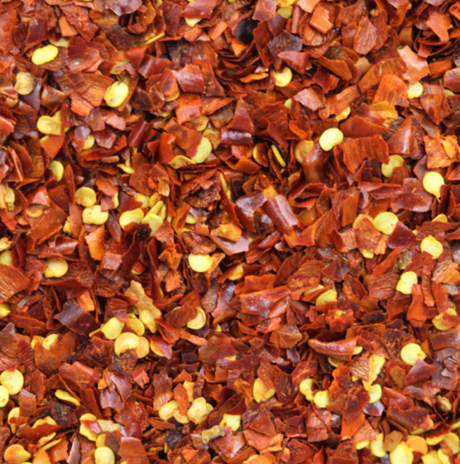 350g Crushed Chillies- Bulk Food Ration Storage