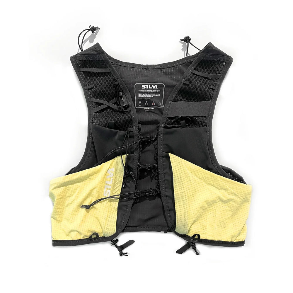 Silva Strive 5L Running Vest Yellow Large