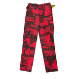 Wynnster Combat Kids Red Camouflage Cargo Trousers