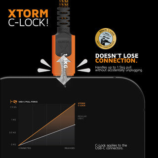 XStorm Xtreme Cable: USB-C to Lightning - 1.5m