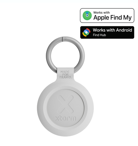 Xtorm Xtorm Travel Tag - Ash White (iOS & Android)