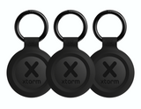 Xtorm Xtorm Travel Tag - 3 Pack - Charcoal Black (iOS & Android)