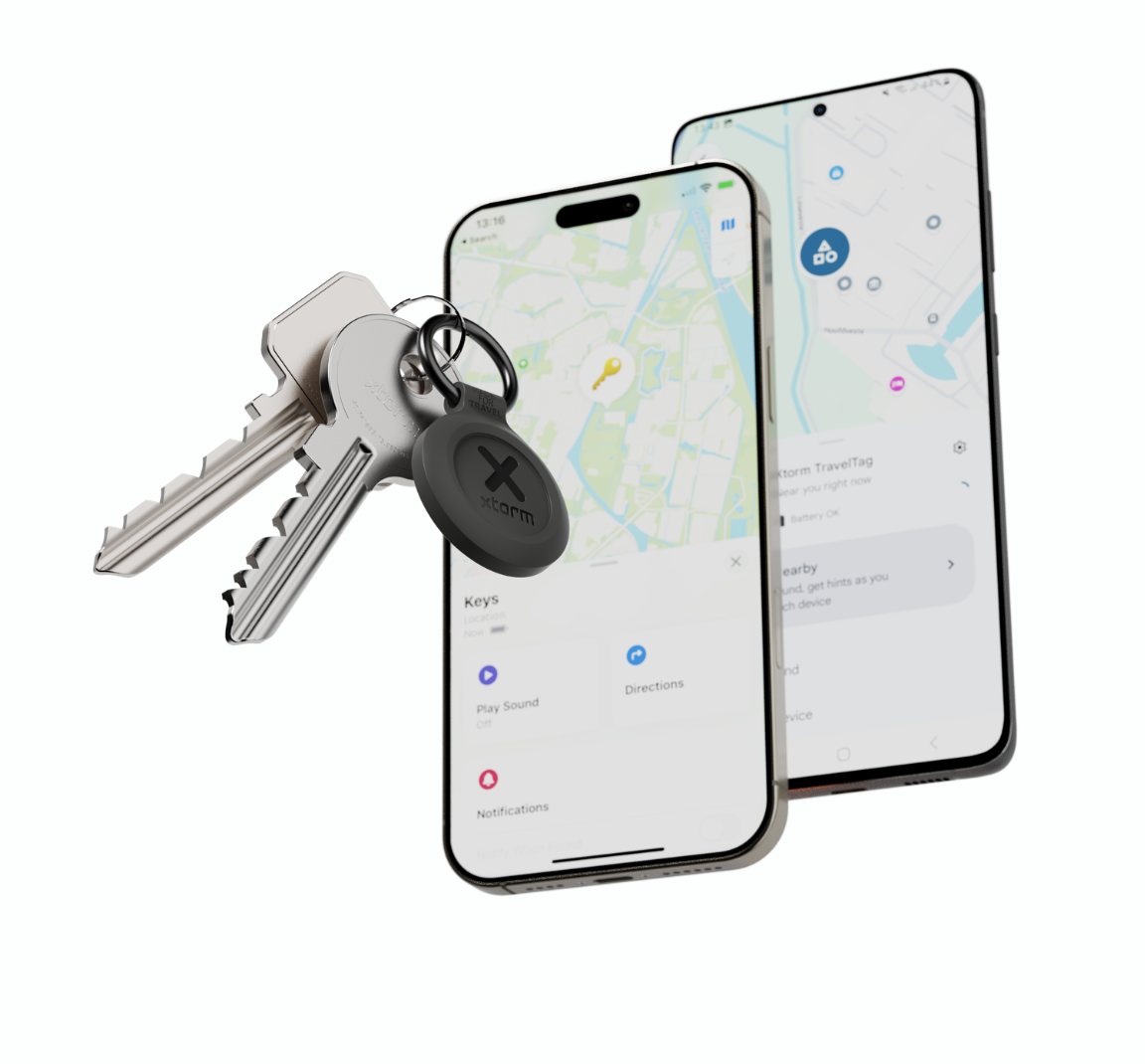 Xtorm Xtorm Travel Tag - Charcoal Black (iOS & Android)