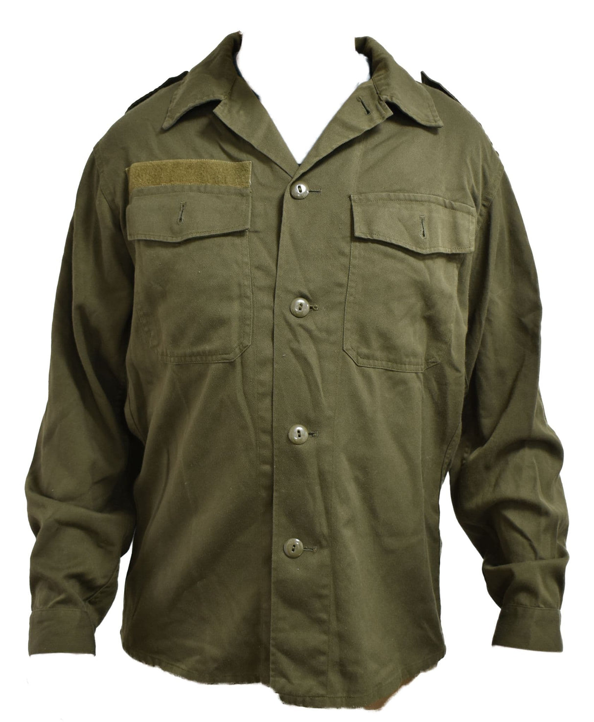 Austrian Military Heavyweight Olive Green Shirt