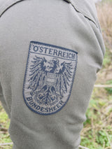 Austrian Military Heavyweight Olive Green Shirt