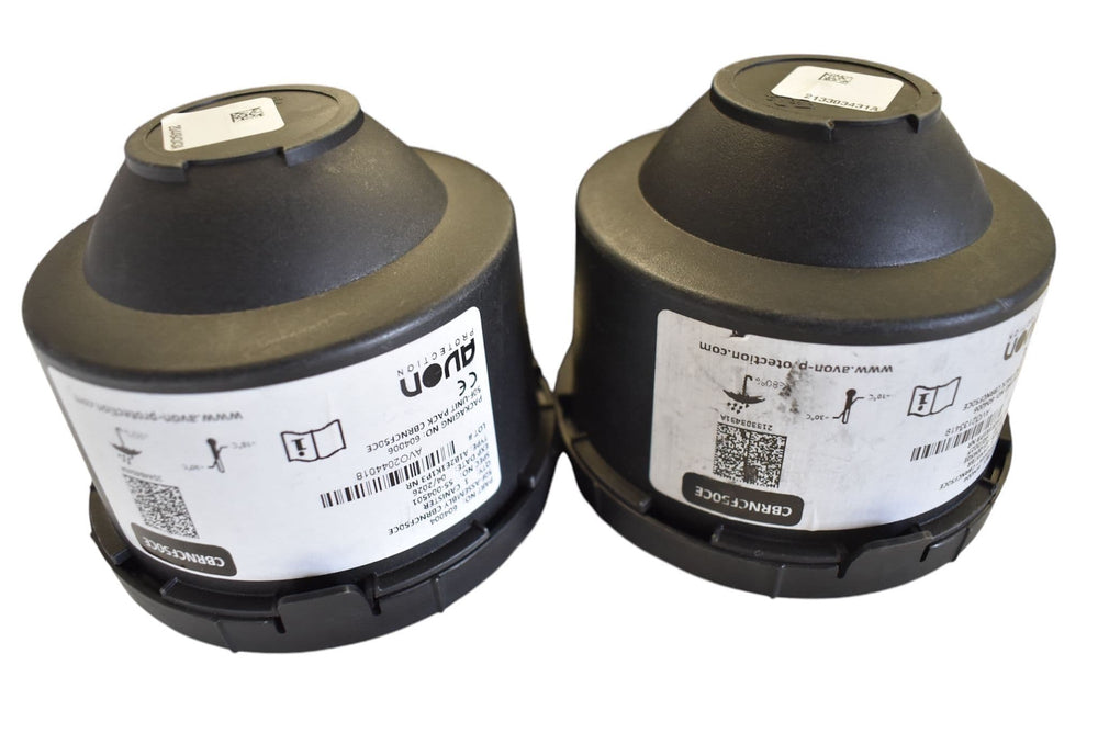 Avon FM53 Military CBRN Respirator + 3 Filters & Accessories