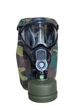 Belgium Military Bem 4 GP Gas Mask Respirator, Filter & Bag