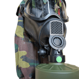 Belgium Military Bem 4 GP Gas Mask Respirator, Filter & Bag