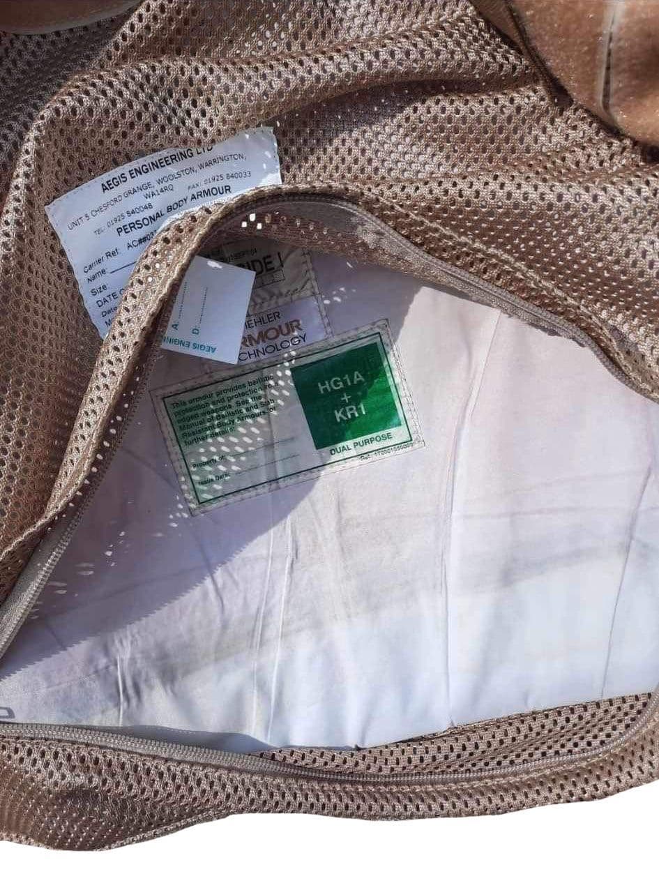 British Military Aegis Personal Body Armour  - Brand New