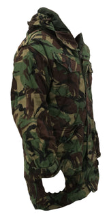 British Military Men's DPM Cold Weather Parka with Wire Hood