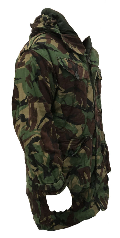 British Military Men's DPM Cold Weather Parka with Wire Hood