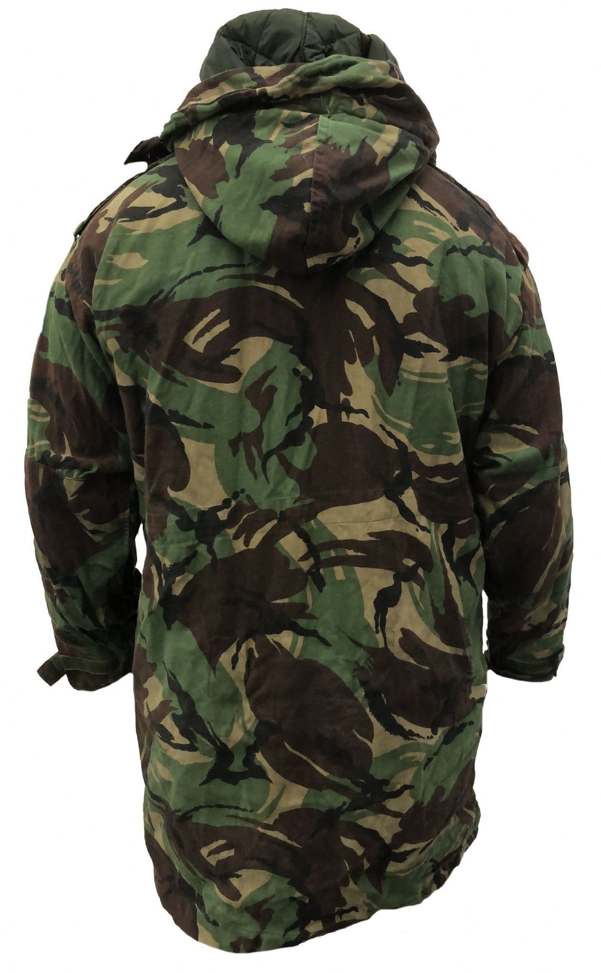 British Military Men's DPM Cold Weather Parka with Wire Hood
