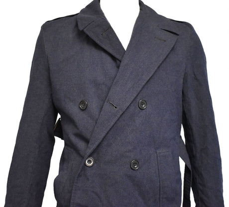 British RAF Men's All Ranks Double Breasted Raincoat