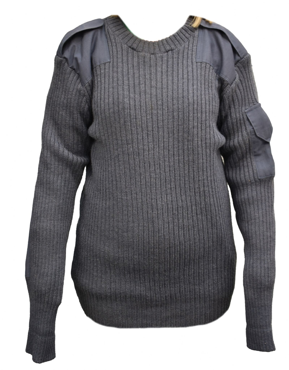 British RAF Wool Pullover Sweatshirt Jumper - Blue