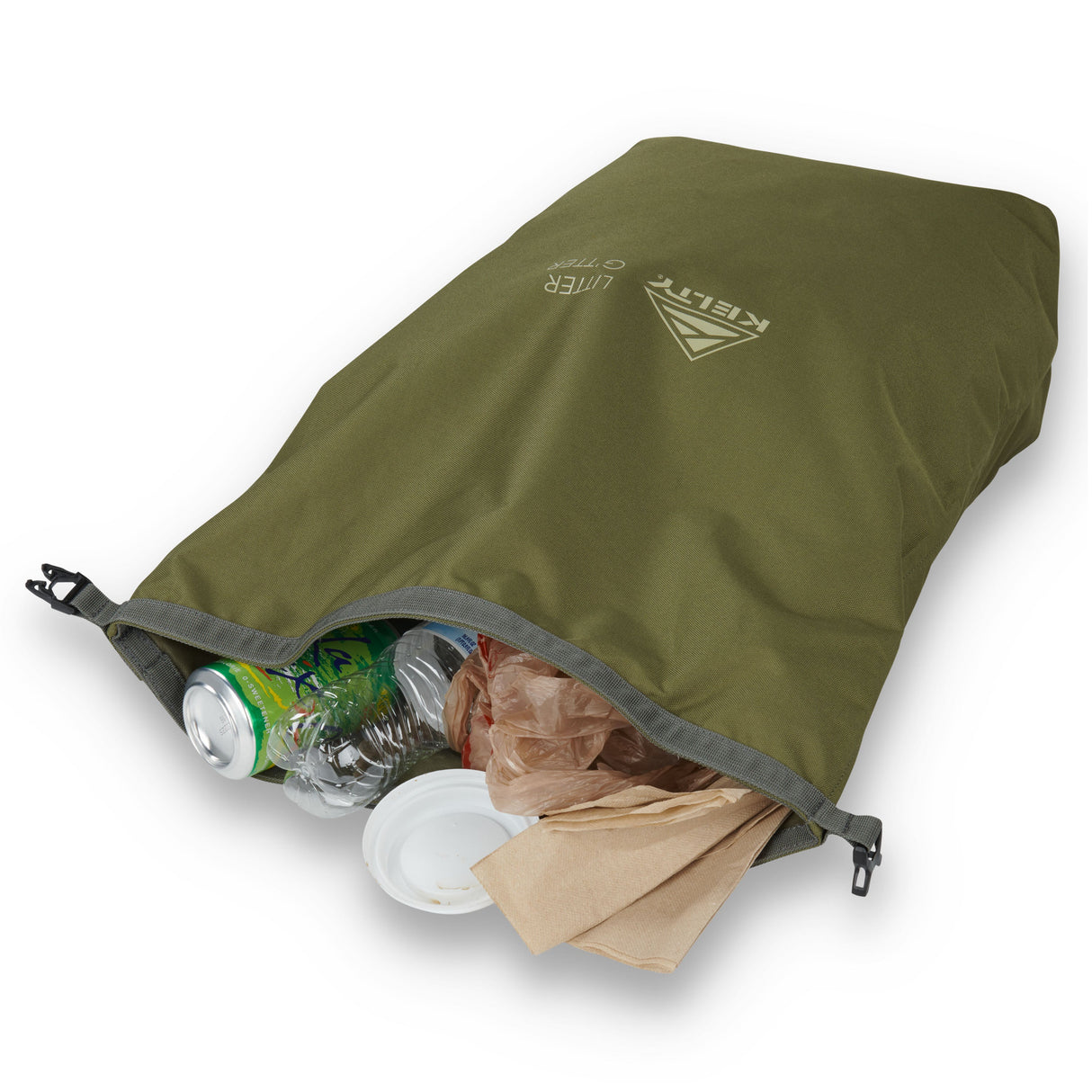 Kelty Litter Gitter Camp Trash Storage Bag - Winter Moss