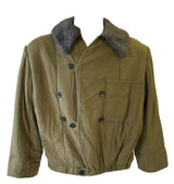 Czech Military Parka Liner With Fur Collar & Tail