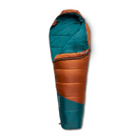 Kelty Mistral Kids 20 Deg Short RH Sleeping Bag - Gingerbread
