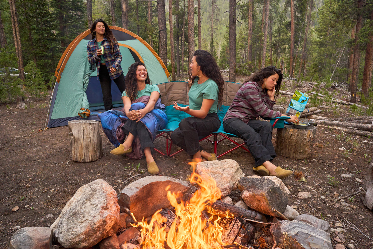 Kelty Three Seater Lowdown Couch - Dill/Duffle