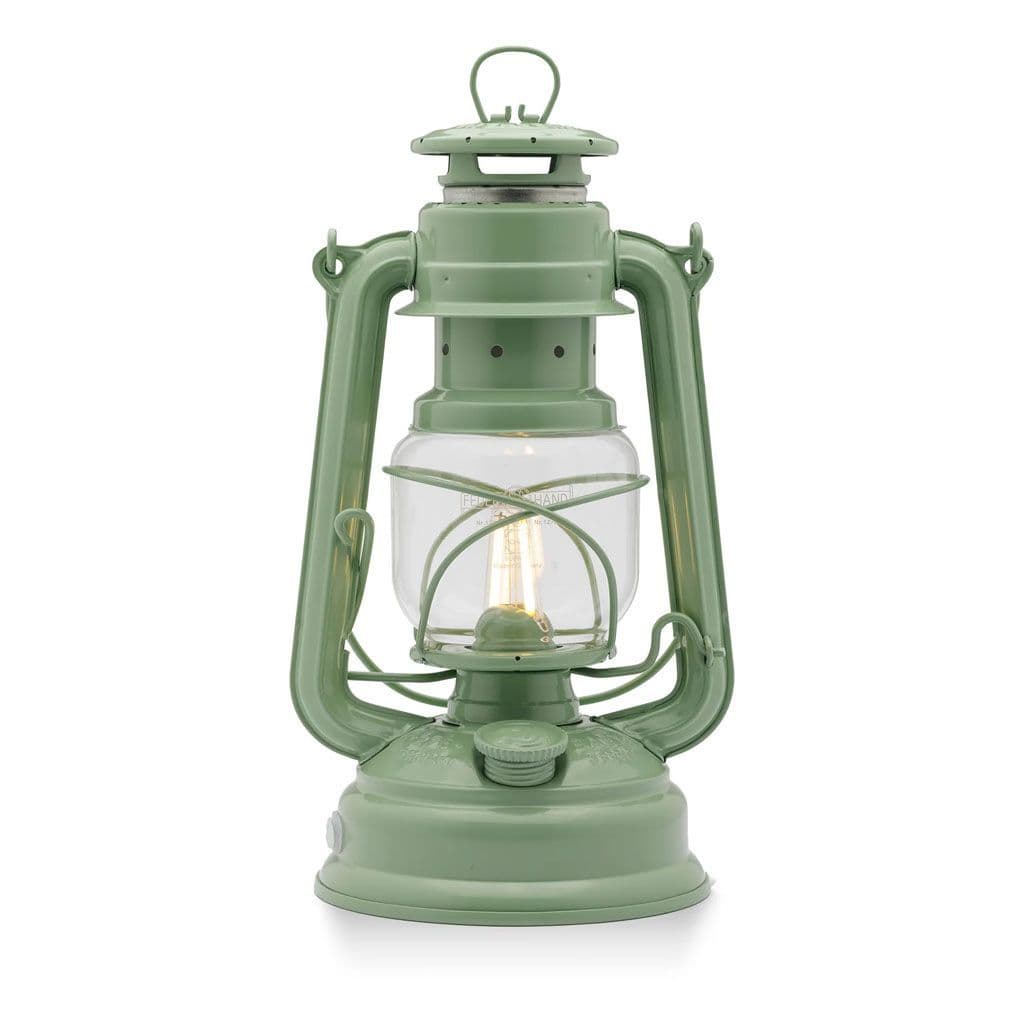 Feuerhand Baby Special 276 LED Hurricane Lantern - Sage Green