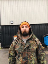 German Military Goretex Flecktarn Camo Jacket