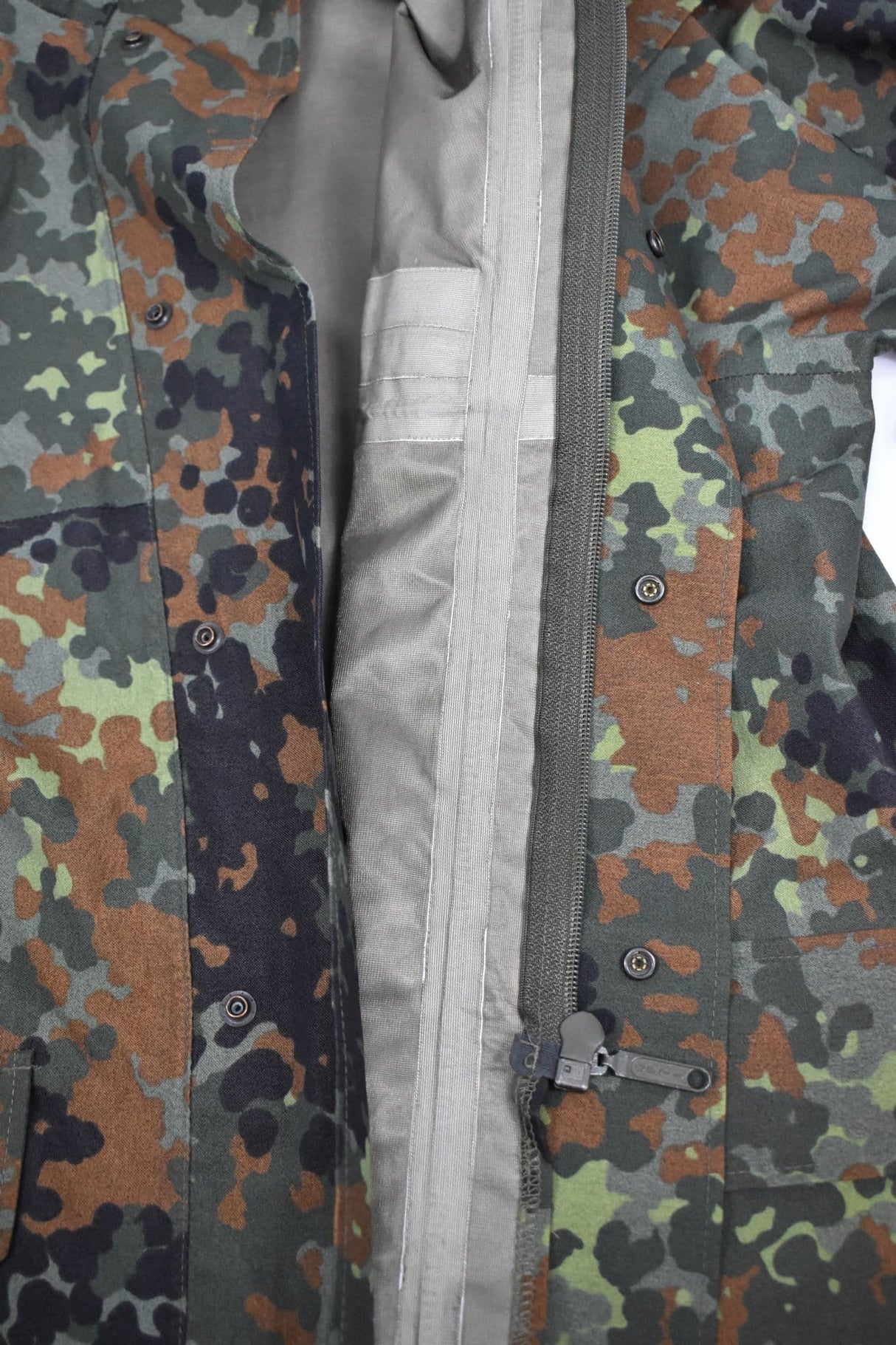 German Military Goretex Flecktarn Camo Jacket