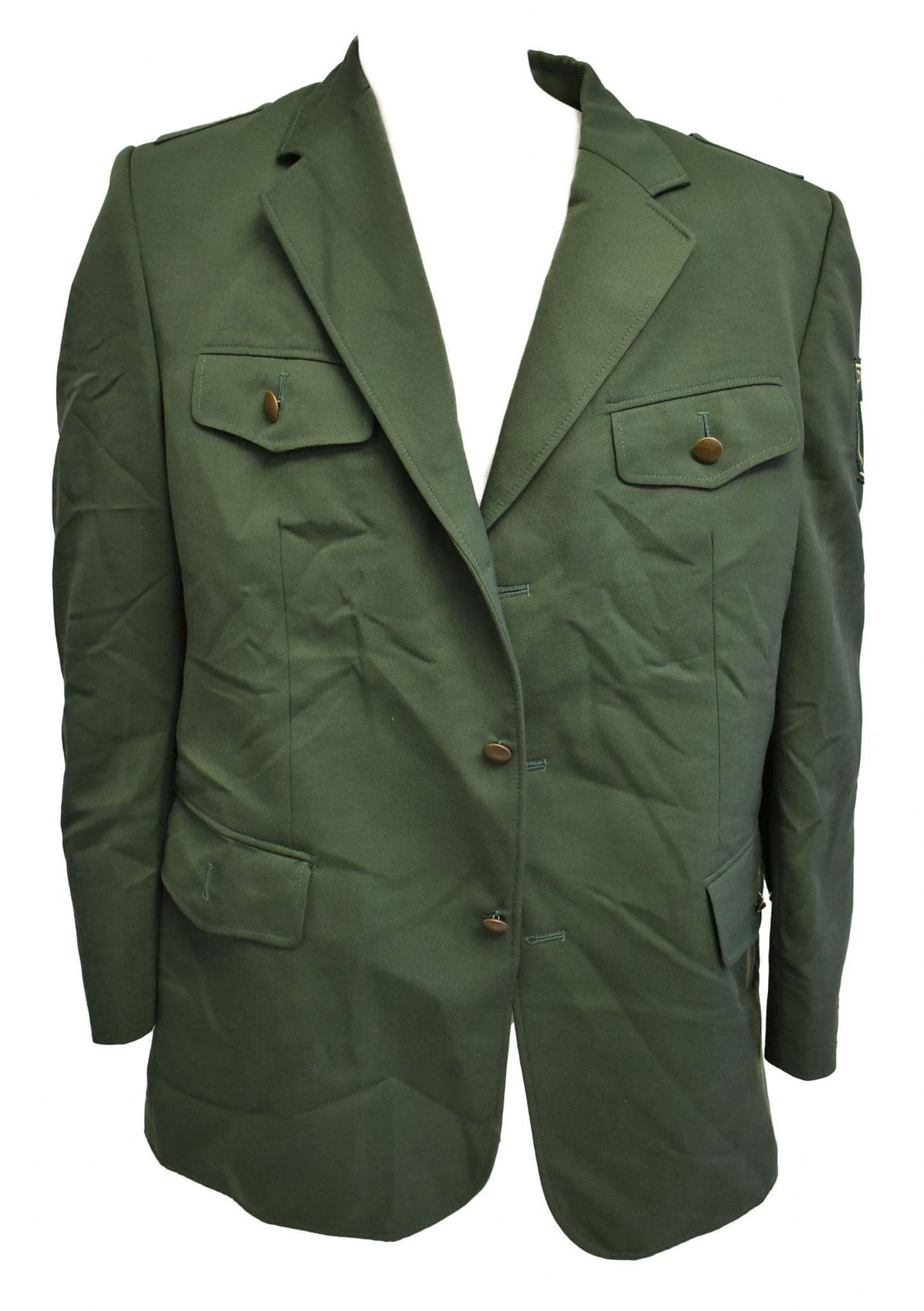 German Police Officer Green Dress Jacket