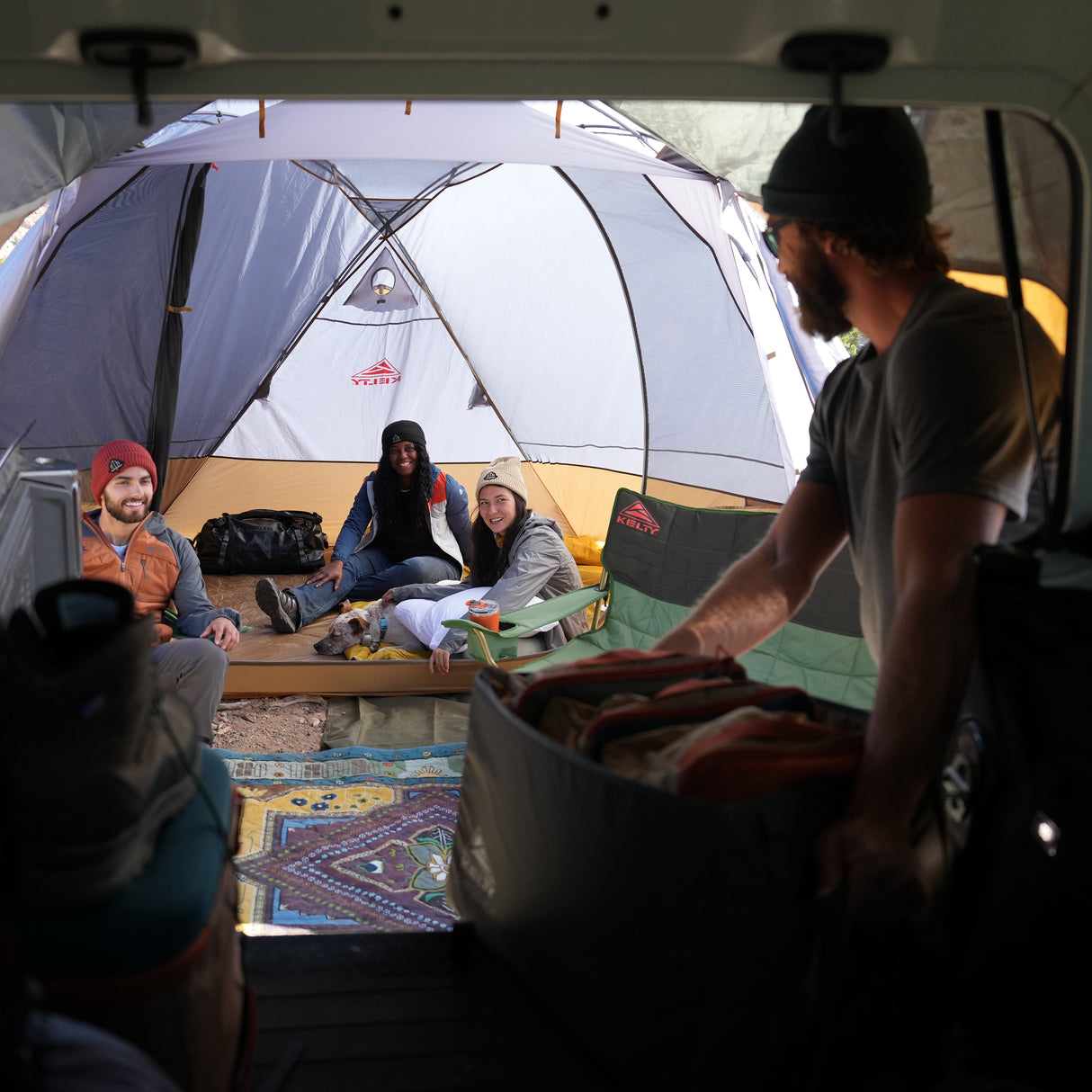 Kelty Caboose 4 Man Vehicle Tent