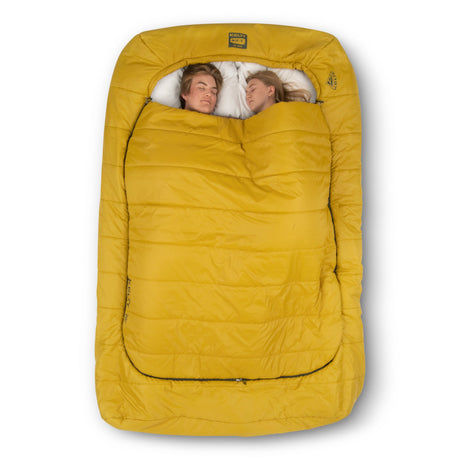 Kelty Tru Comfort Doublewide 20F Sleeping Bag - Olive Oil / Gamescape