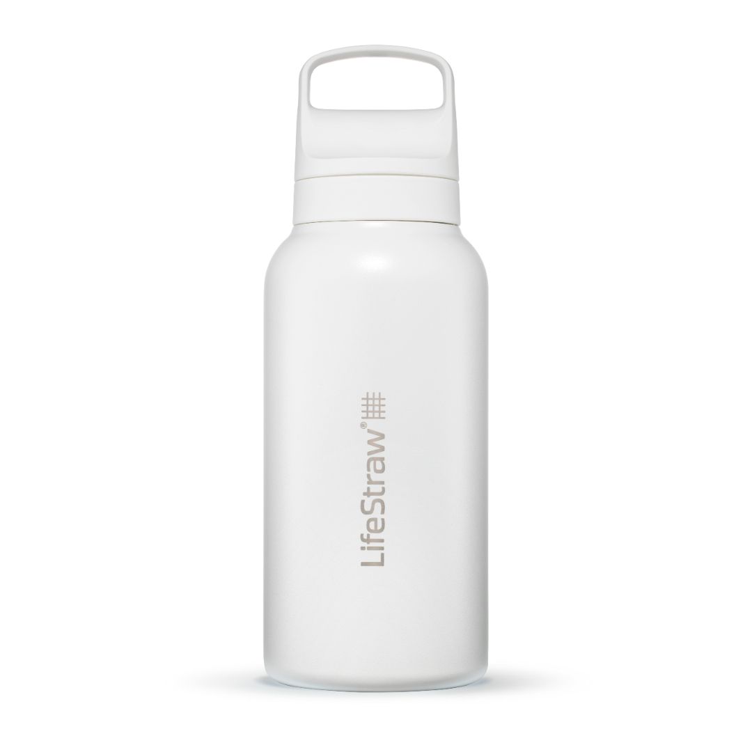 Lifestraw Go Stainless Steel Water Filter Bottle - 1 Litre