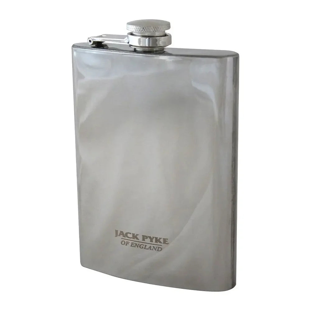 Jack Pyke Stainless Steel Hip Flask - 8oz