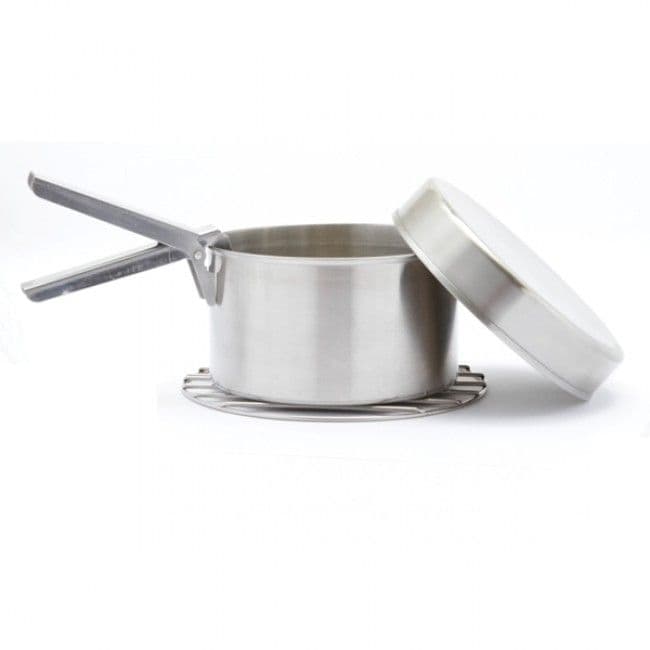 Kelly Kettle Small Cook Set (Stainless) For Trekker Model