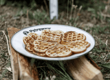 Petromax Set of 2 Medium Enamel Plates - White