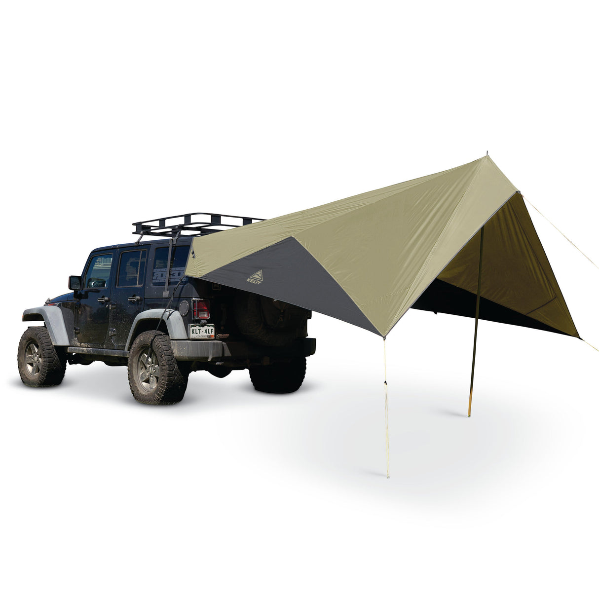 Kelty Waypoint Vehicle Tarp Shelter - Elm/Dark Shadow