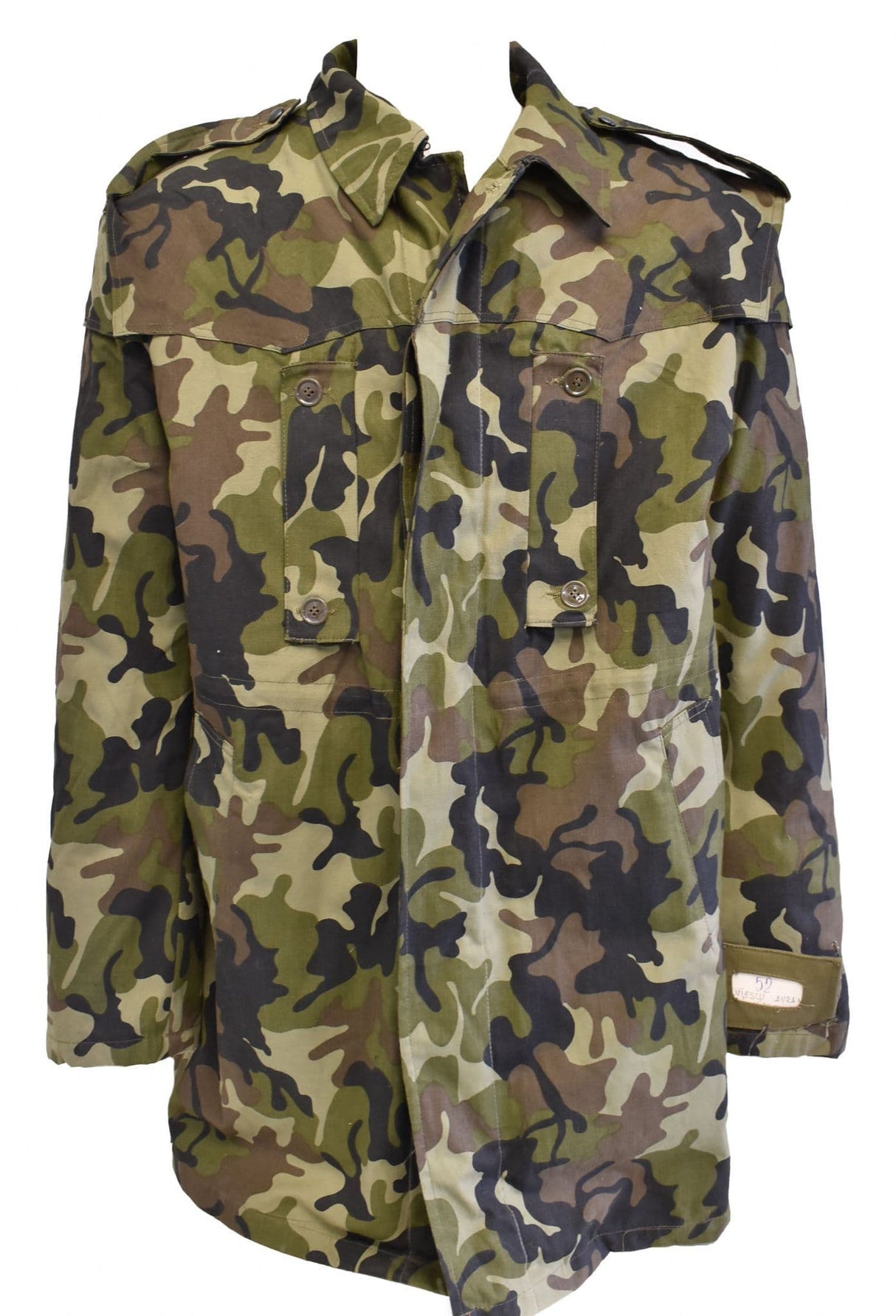 Romanian Army M1990 Leaf Pattern Parka With Thermal Liner